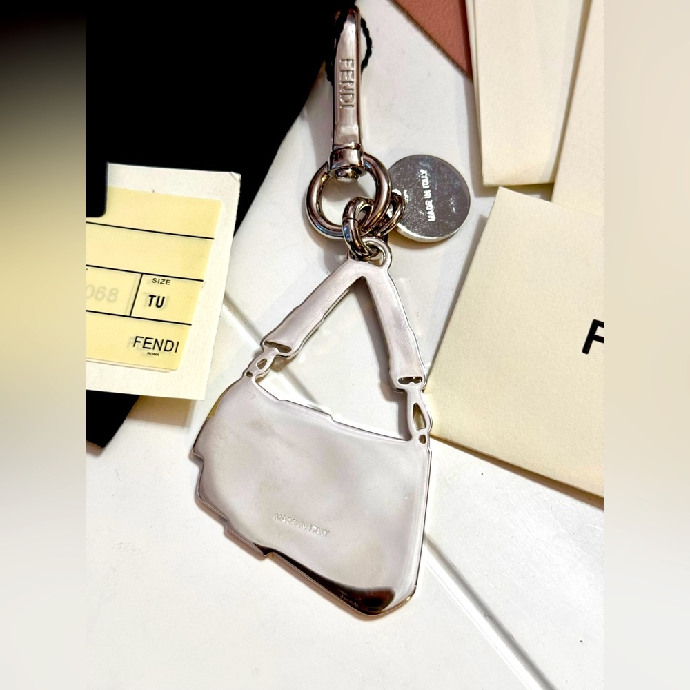 SOLD ❌ Fendi Keychain Baguette Bag Charm - Picture 3 of 5